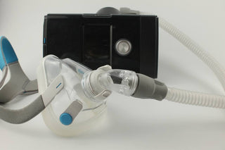 CPAP machine on a white background