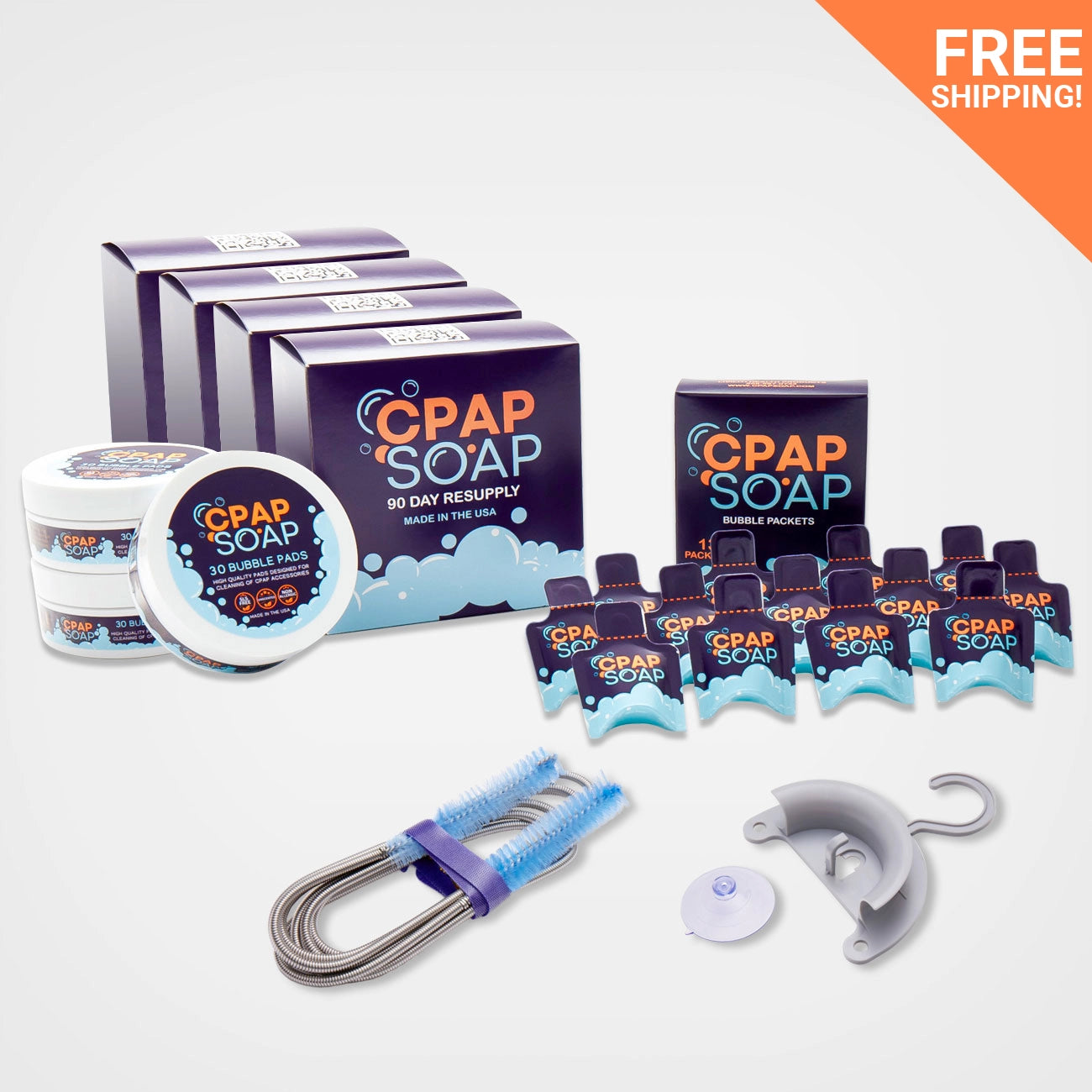 CPAP Soap™ Cleaning Kit - 12 Month Supply