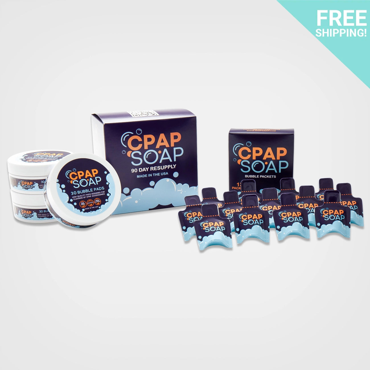 CPAP Soap™ Cleaning Kit - 6 Month Supply